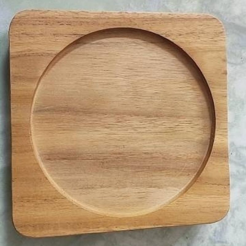 Tatakan Teko Kayu Jati