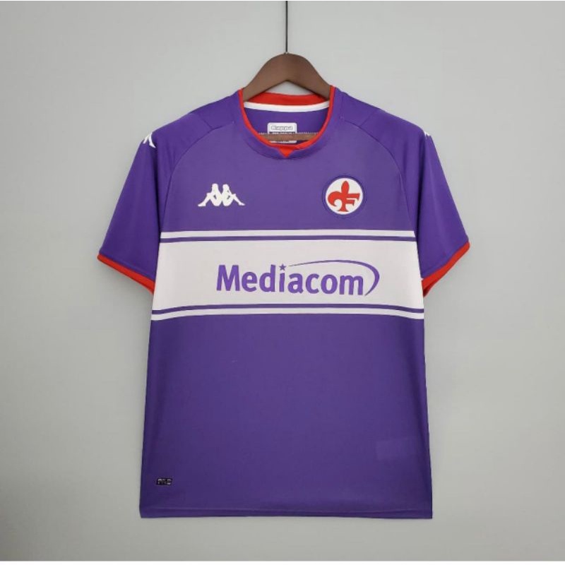 Jersey Bola Terbaru Fiorentina Home 2021/2022  Ungu 21/22 grade ori official