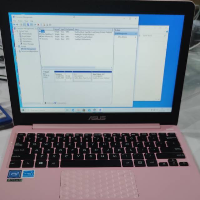 Asus e203mah n4000 ssd 256gb