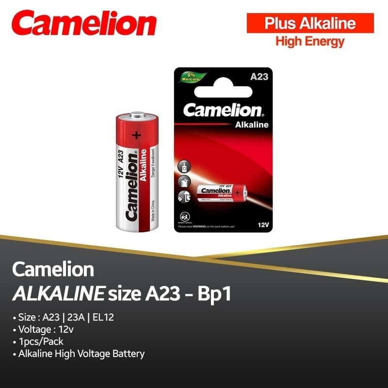 Camelion A23 Alkaline Battery 12V Baterai Remote