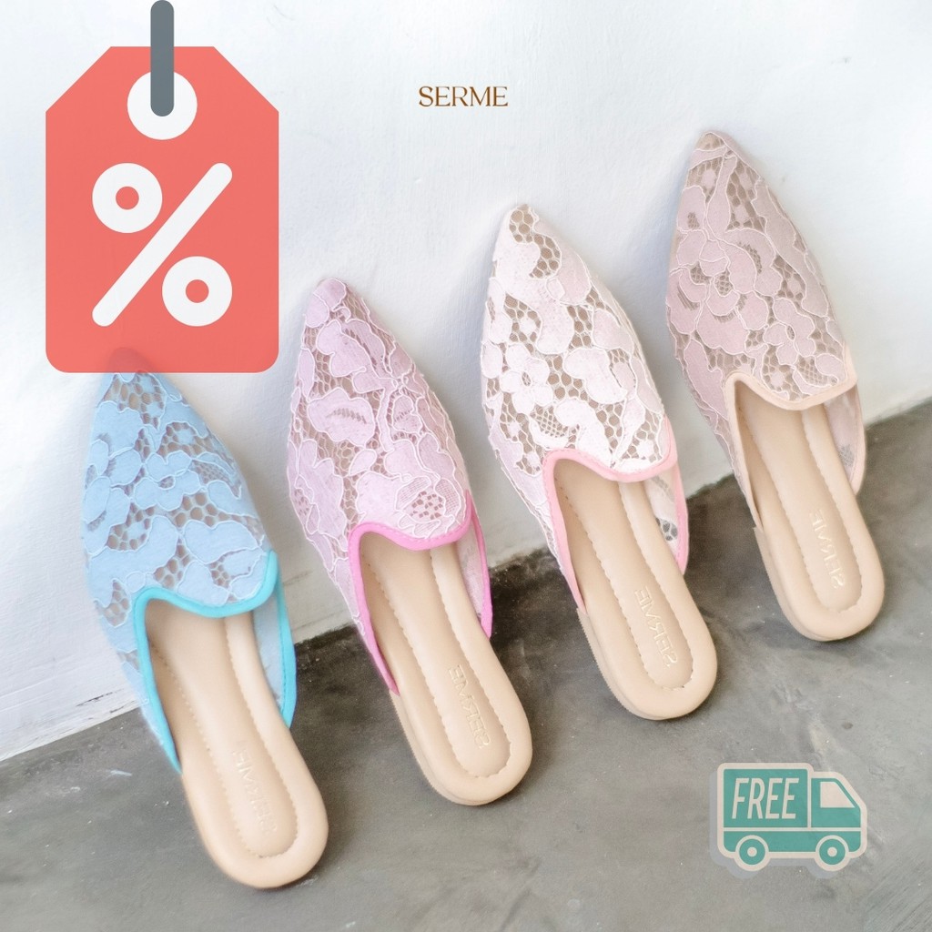 Sepatu Flat Wanita Terbaru Korea Murah Kekinian Serme Elle