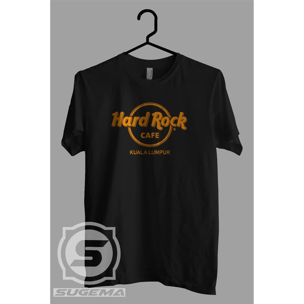 Baju Kaos Promo |  Kaos Baju Obral Combed 30S Distro HARD ROCK CAFE KUALA LUMPUR MALAYSiA