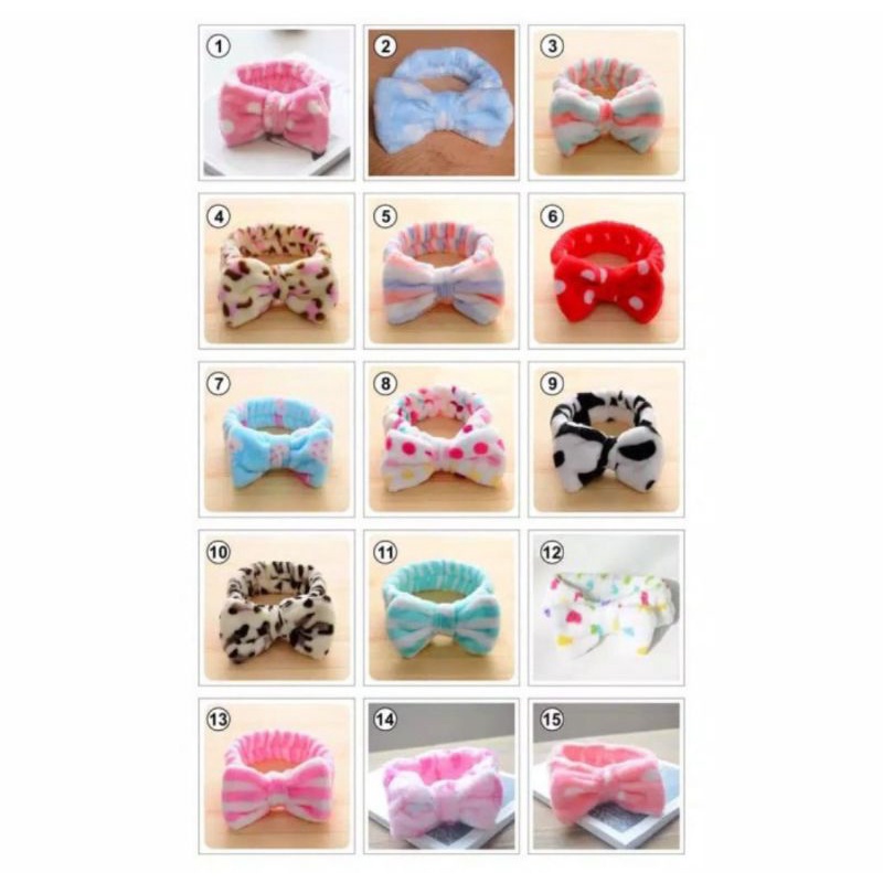 BANDANA MAKE UP / BANDANA CUCI MUKA / BANDO