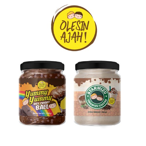 

Promo OlesinAjah Selai Yummy yummy 200Gr + Starmizu 200Gr