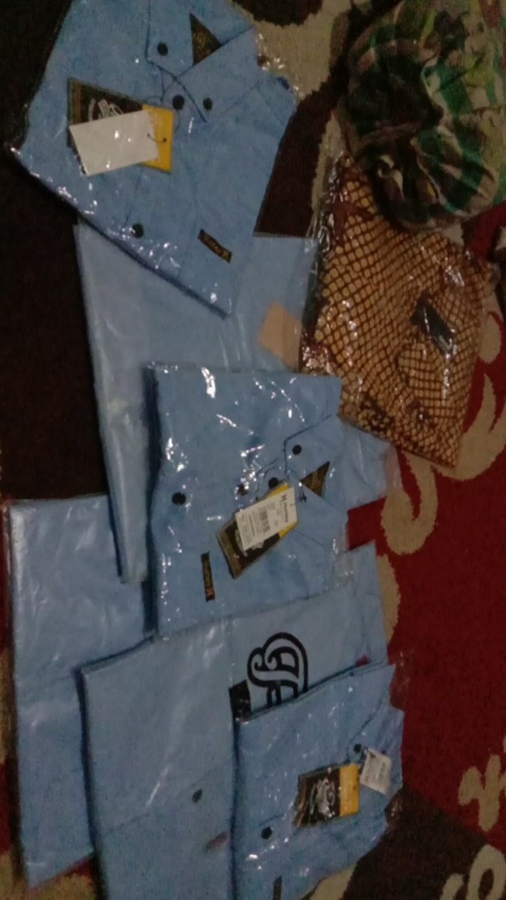 Grosir Trolistore Kemeja Batik Pria Motif Baron Kukup Pjg Lengan Panjang Seragam Batik Cowok Pria