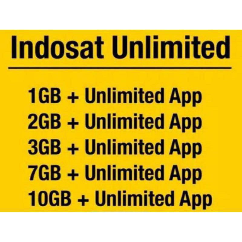 MURAH PAKET DATA INDOSAT FREEDOM UNLIMITED INJECT 30HARI