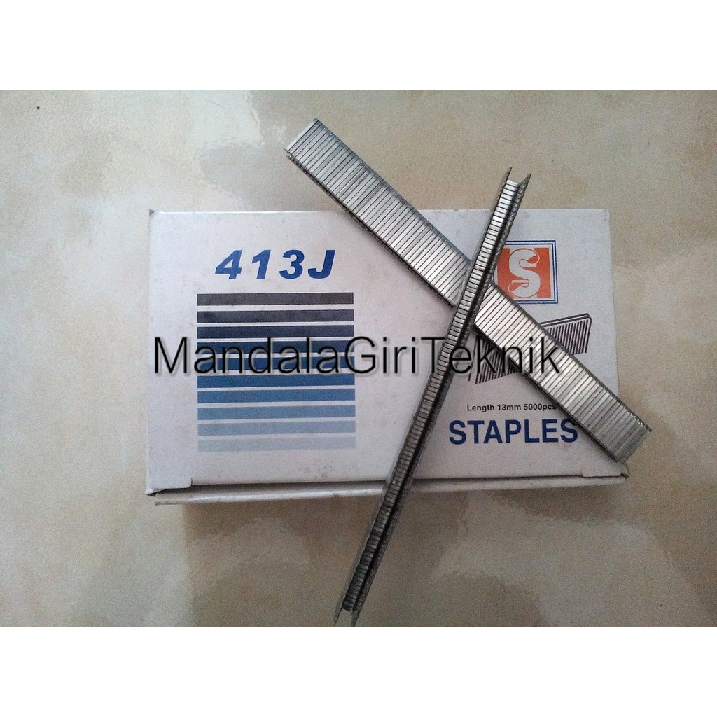

Industrial Staples / Isi Staples / Isi Staples Angin Tipe 413J
