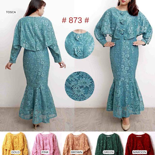 Baju Gamis Putih / Gamis Warna / Busana Muslim / Baju Muslim Wanita #873 WRN