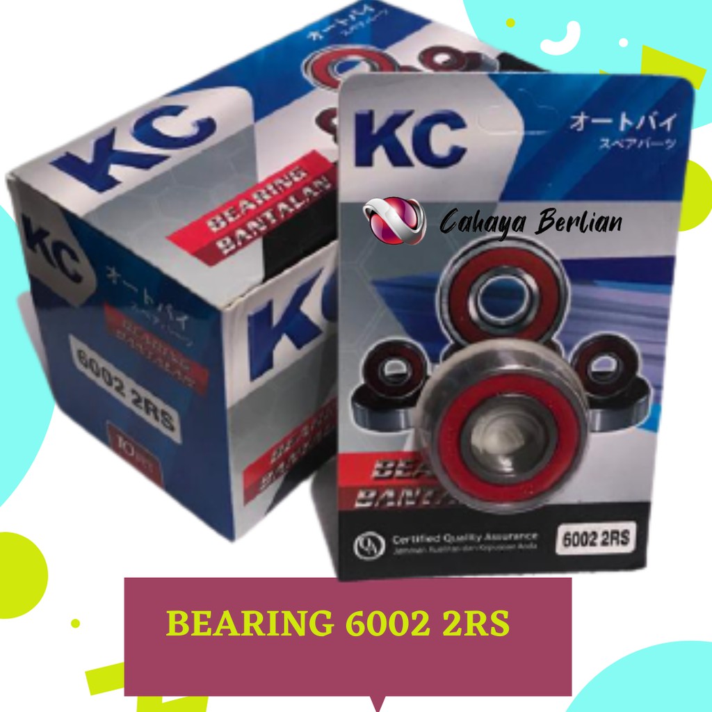 BEARING 6002 2RS / LAHER 6002 2RS / BANTALAN 6002 2RS KC