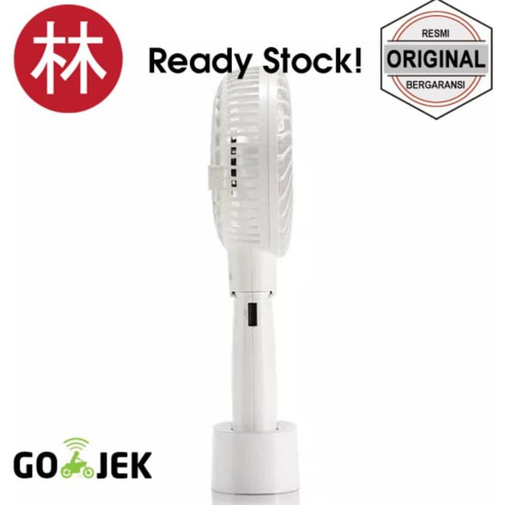 Robot Powerbank Rt-Bf08 2 In 1 4000Mah Mini Fan - White