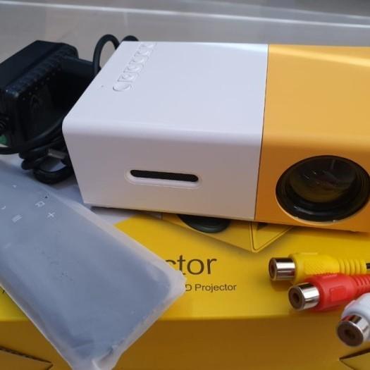 

Irled | Proyektor Mini Yg300 Yg 300 Yg-300 Projector Portable - Yellow White