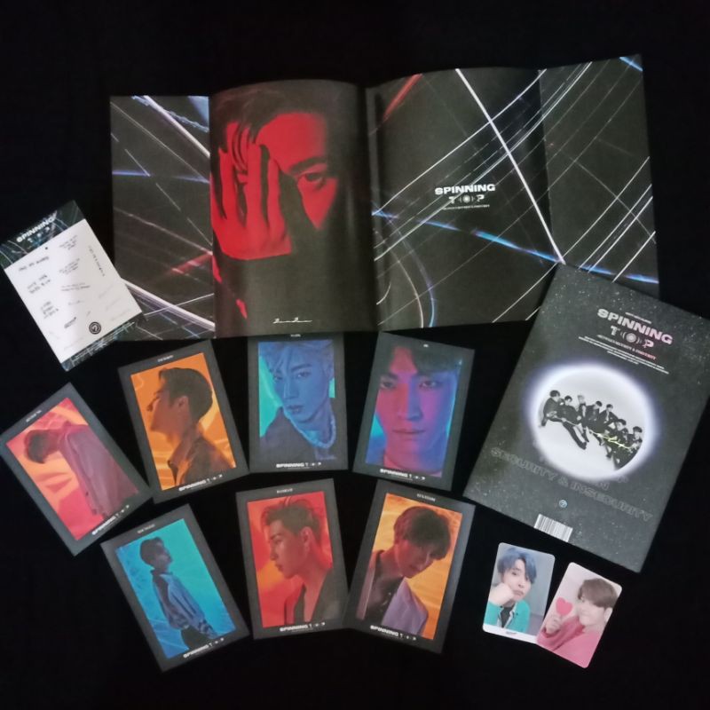READY STOCK ALBUM GOT7 SPINNING TOP INSECURITY VER MARK JACKSON YOUNGJAE BAMBAM