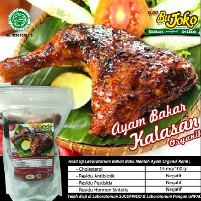 

Ayam Bakar Kalasan Organik