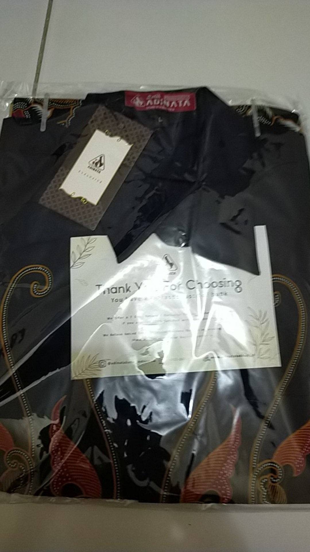 Hem Pendek Pria Adinata Batik Allen