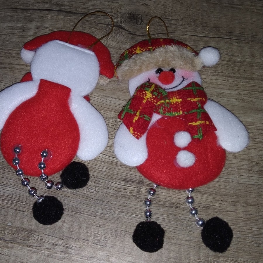 HIASAN NATAL  BONEKA GANTUNG DEKORASI CHRISTMAS