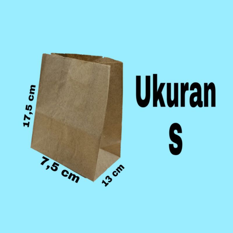 

Paperbag SOS Coklat 17,5x13x7,5cm