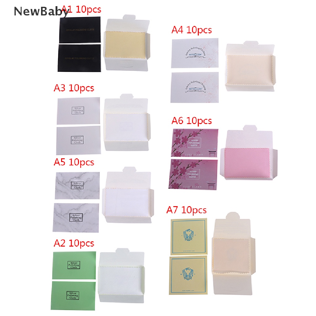 10pcs Kain Poles Silver Untuk Charms Kalung / Gelang