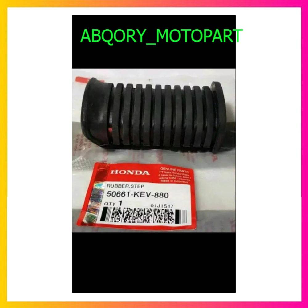 abqory motopart - COD rubber step karet step depan supra x lama supra fit 50661 KEV 880 Berkualitas