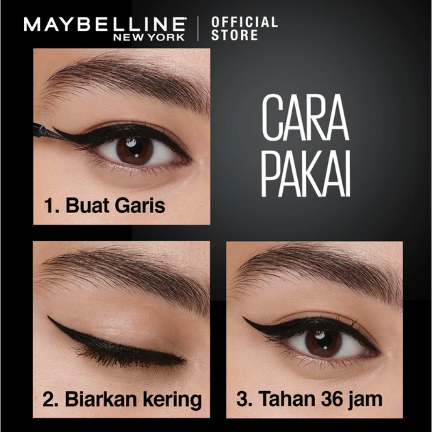 Maybelline Eyeliner Line Tattoo Hypersharp High Impact Makeup Waterproof Original COD Eye Liner Hyper Sharp