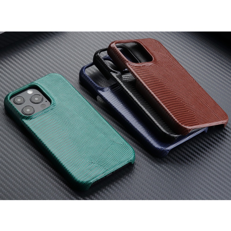 Lizard case Pelindung Bahan Kulit Untuk iPhone XS-13 pro max 12 11 XR