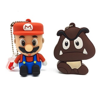 Flash Disk usb 2.0 Bentuk Jamur Super Mario Lucu Kapasitas 2TB