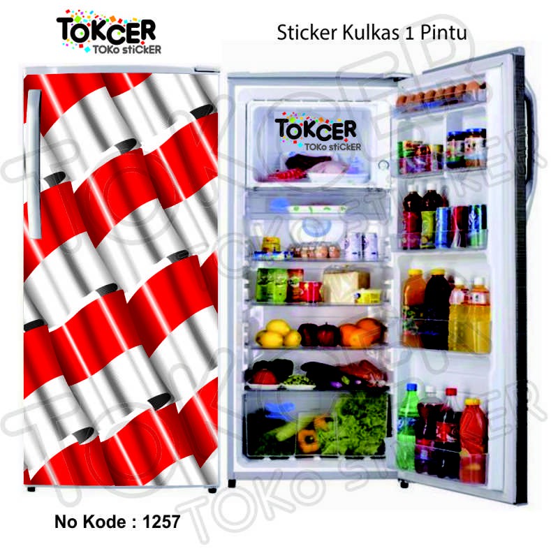 Sticker Kulkas 2 Pintu dan 1 Pintu