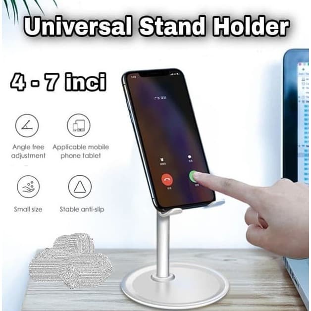 AH017 Folding Desktop Stand Holder Smartphone Stand Holder Multi Angle K1