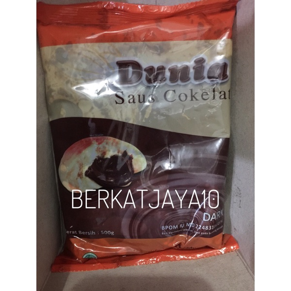 Dunia Chocolate Filling Paste 500gr Selai Cokelat saus coklat