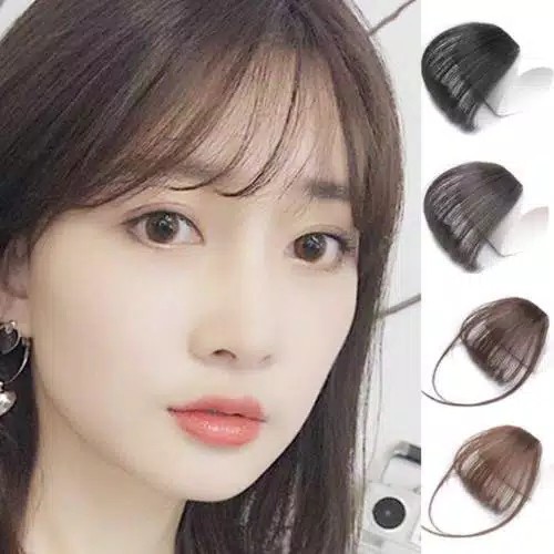 TBI Korean Beauty Poni Samping Clip Hair Clip Extention Hair Bang Cosplay