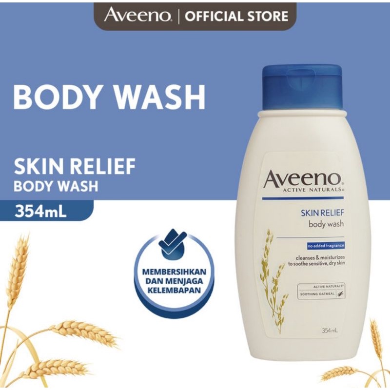 Aveeno Skin Relief Body Wash 354 ml - Sabun Mandi