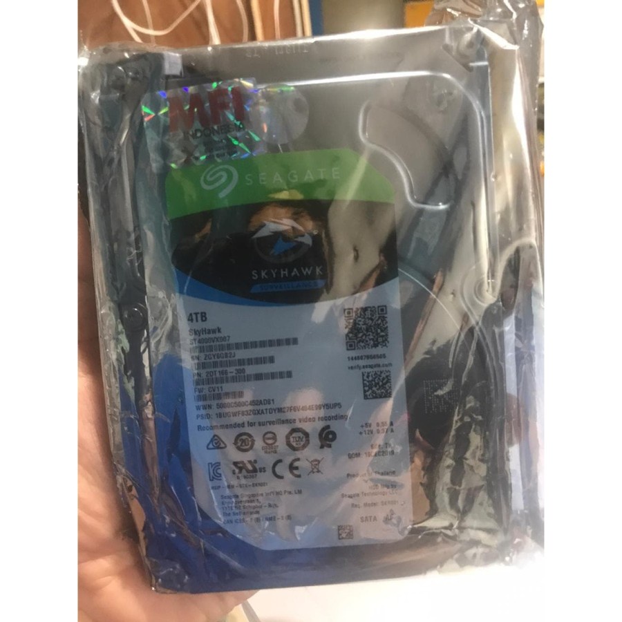 HDD SEAGATE Skyhawk 4Tb 3.5" SATA