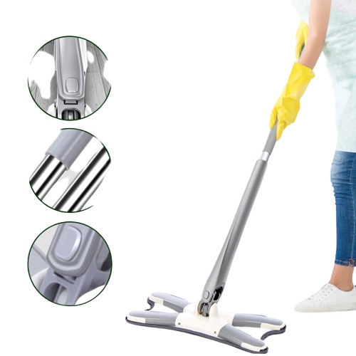 Alat Pel Fleksible Peras Otomatis - Rotary Mop Bisa Berputar 360 Derajat