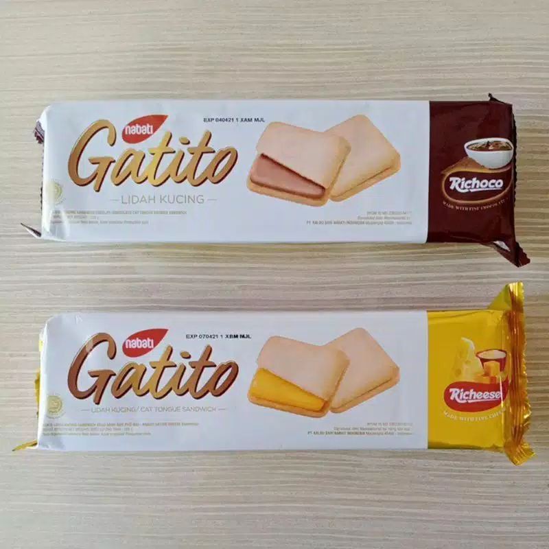 Gatito Nabati Lidah Kucing 128g