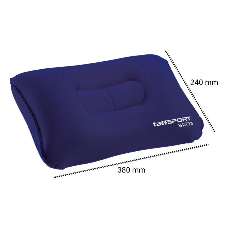 TaffSPORT Bantal Angin Travel Air Pillow Inflatable - BAT23 - Blue