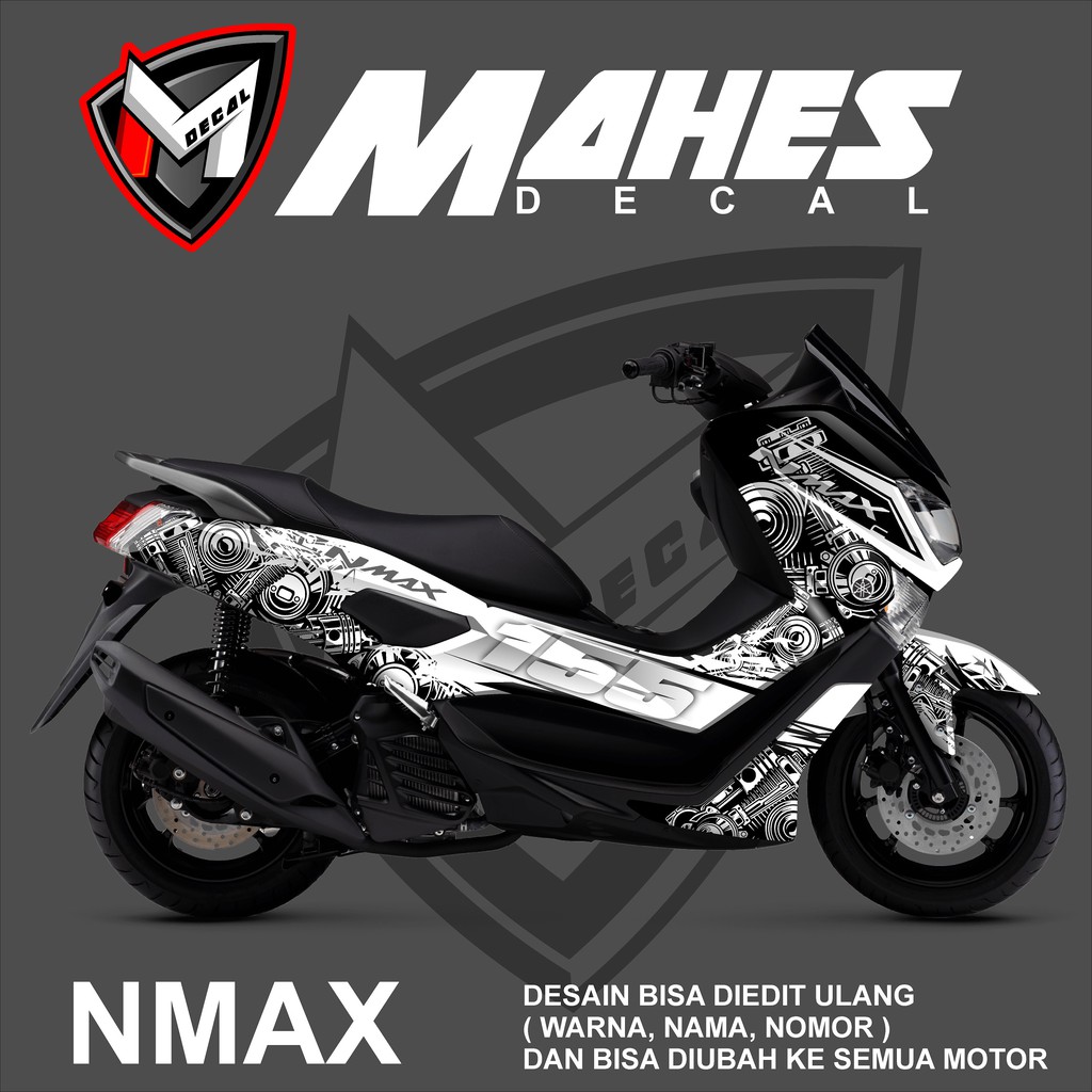 Decal Nmax  Dekal Sticker Stiker  Fullbody Nmax  Desain  