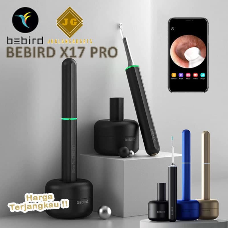 BEBIRD X17 PRO Ear Cleaning WIFI Visual Earpick Korek Kuping Garansi