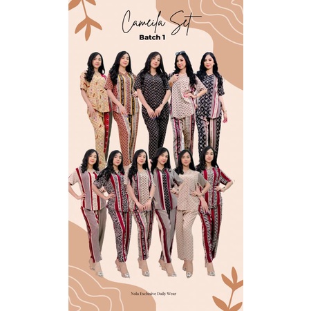 Camelia Set By Nola/ Oneset Camelia By Nola