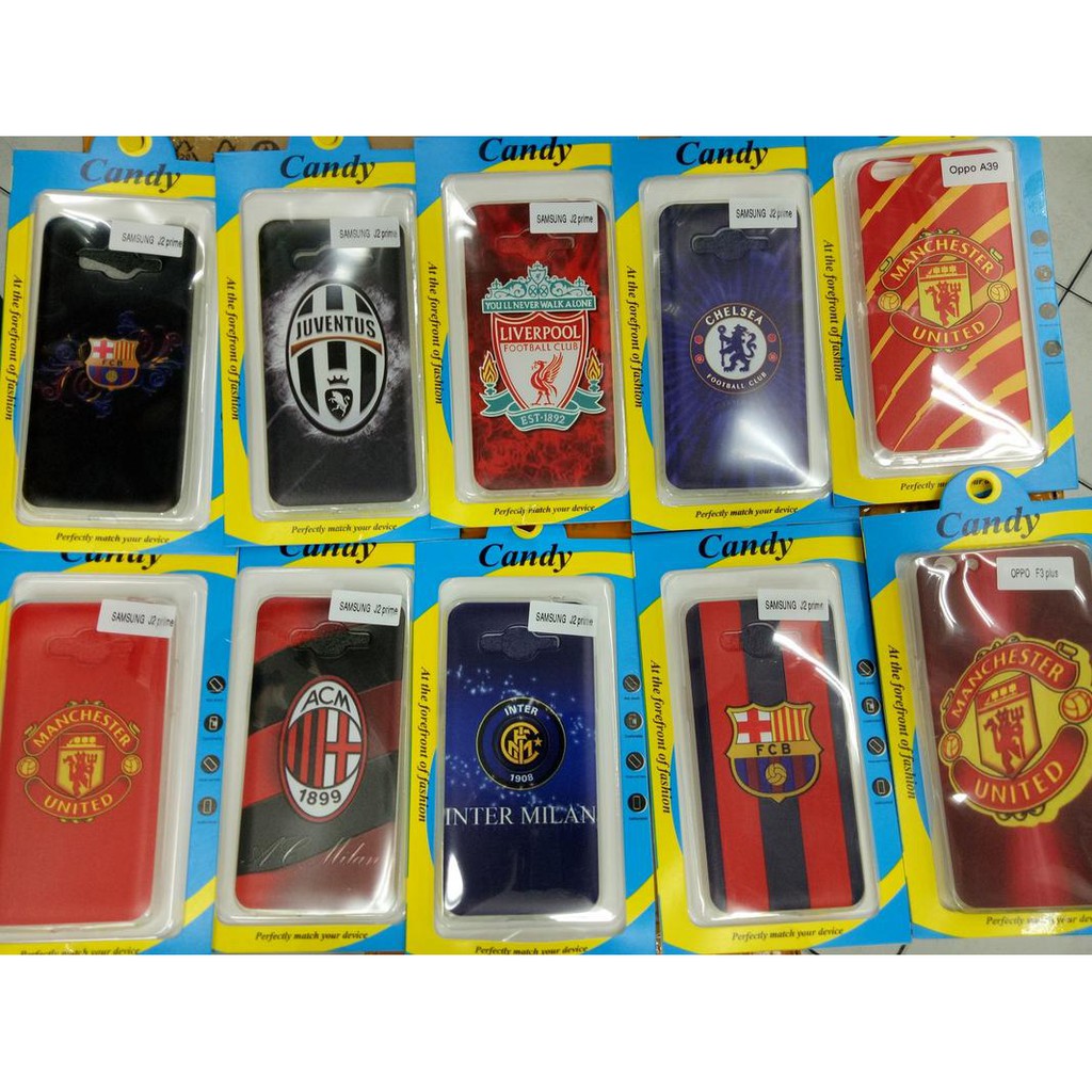 Softcase Ultrathin TPU Case Gambar Timbul Klub Bola Xiaomi Redmi 4X