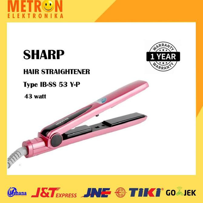 Sharp IB-SS53YP Catok Rambut Tourmaline