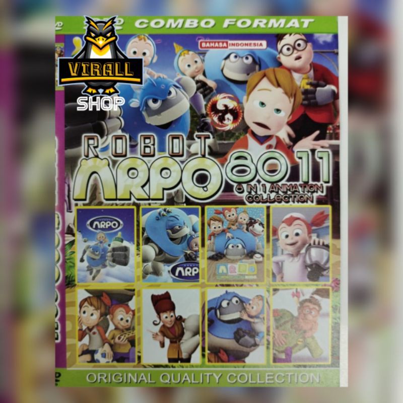 KASET KARTUN ANAK "ROBOT ARPO 8011"
