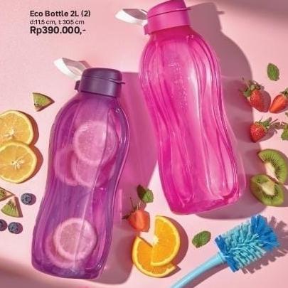 Promo Botol Minum Tupperware Eco Bottle 2 Liter With Handle