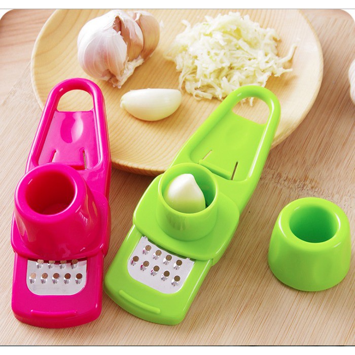 TERLARIS!!! Parutan Pemotong Penghalus Bawang / Garlic Press Chopper / Parutan Keju Mini (BISA COD)