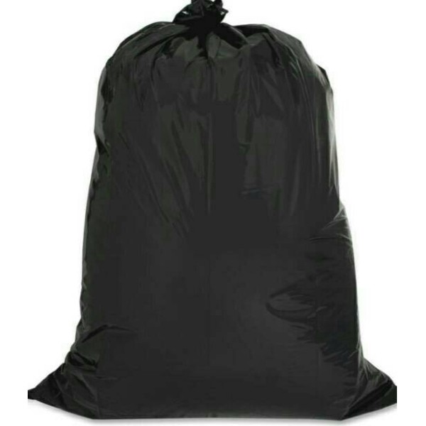 1ball /50pack/600lembar trash bag kantong plastik kresek hitam sampah