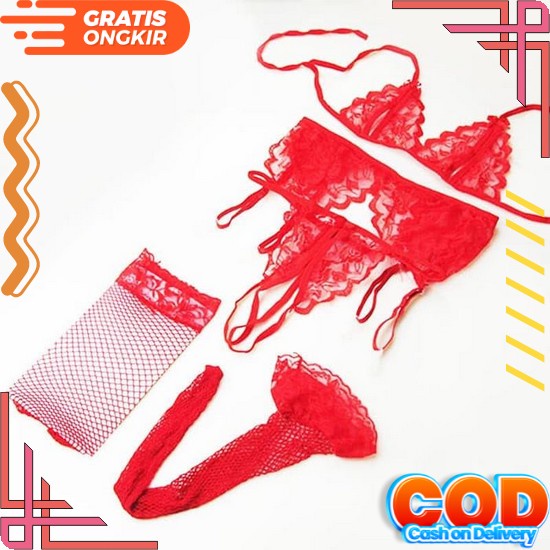 Kimono Lingerie Baju Tidur Wanita Ligerie Baju Tidur Sexy Sleepwear Seksi Sexy Wanita Cewek Kekinian