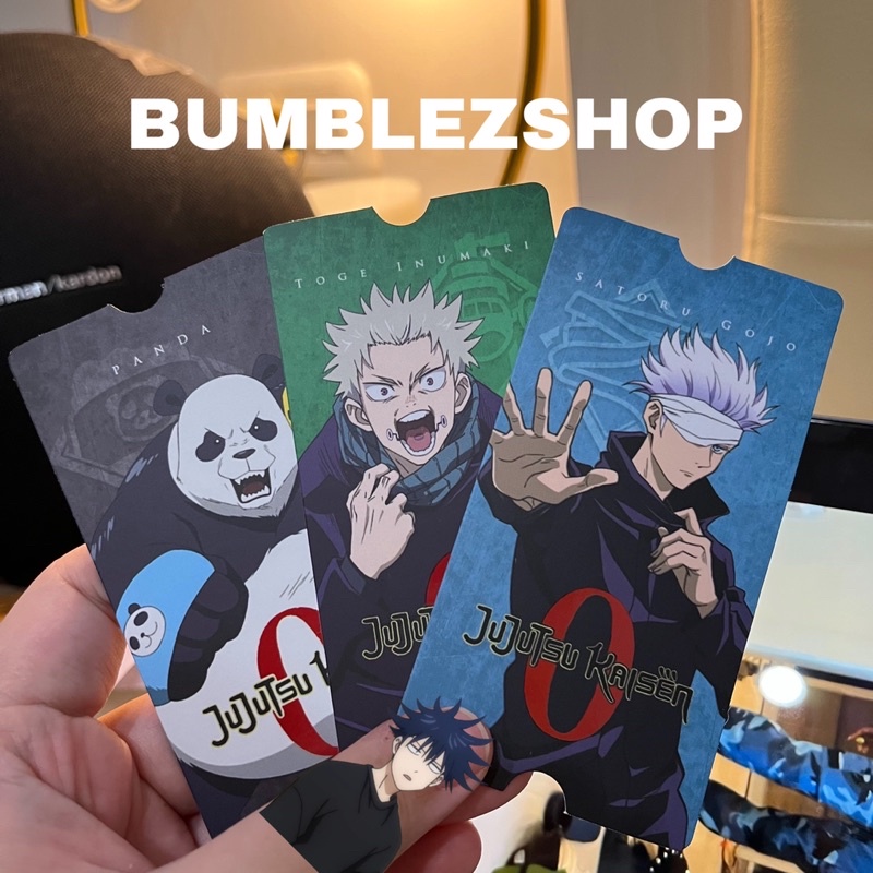 JUJUTSU KAISEN 0 CARD - cgv collectible ticket