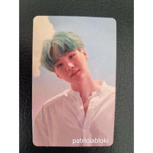 Official Photocard BTS Suga Yoongi Her O Ver Album Love Yourself Pc Tae ly v taehyung jungkook jk ji
