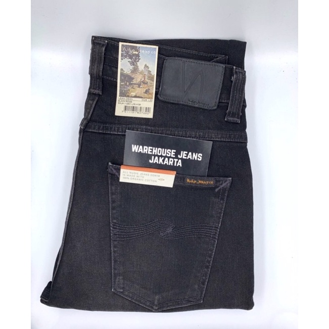 Nudie Jeans Co Lean Dean Black Ridge