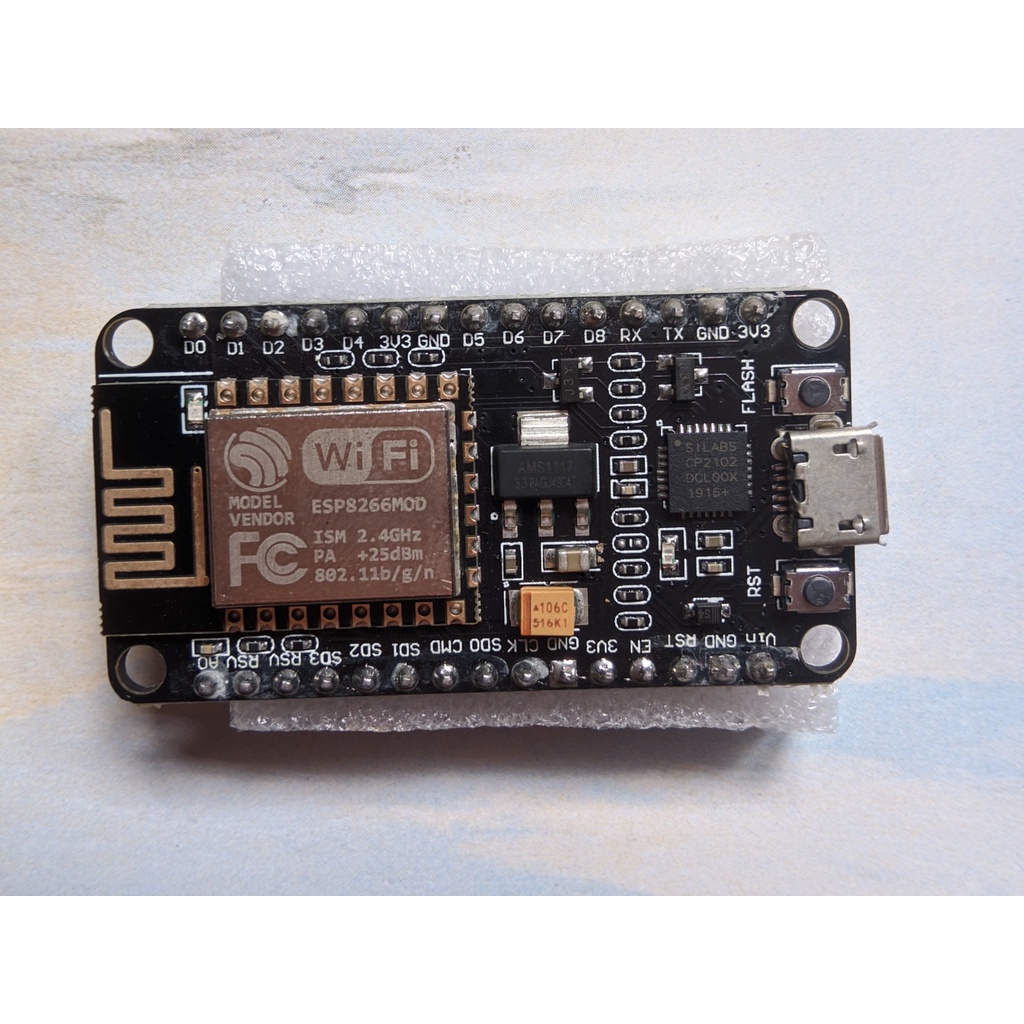 NodeMCU ESP8266 CP2102 WiFi IoT Lua Amica ORI Murah