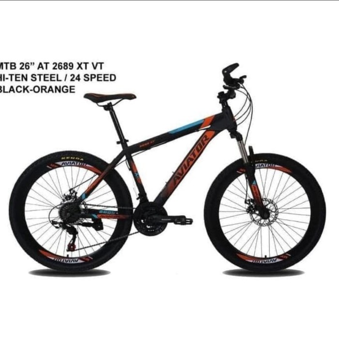 Kargo MTB 26 inch 2689 XT VT sepeda gunung MTB 26 aviator 2689 XT VT