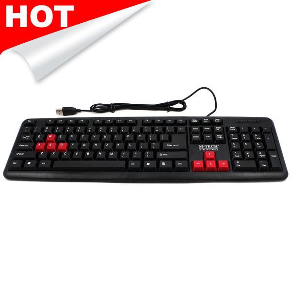 M-TECH Keyboard STK-01 USB - Black